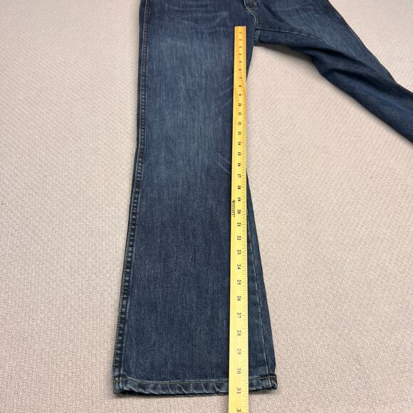 Wrangler Blue Bootcut Jeans for Men - Picture 8 of 9